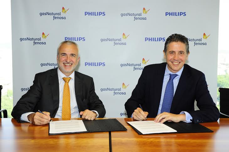 Gas Natural Fenosa y Philips promoverán la eficiencia y el ahorro energético