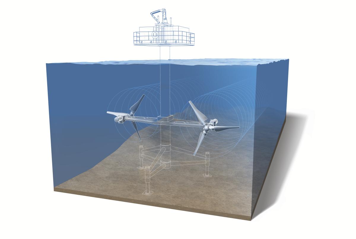 Siemens hace más competitiva la energía mareomotriz
