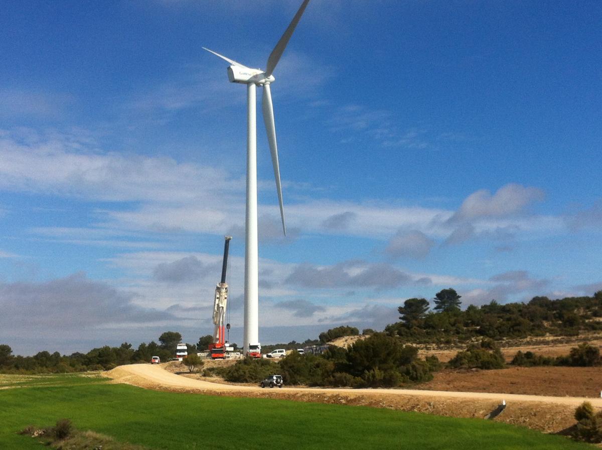 Gamesa vende su parque eólico de Cuenca a una empresa china