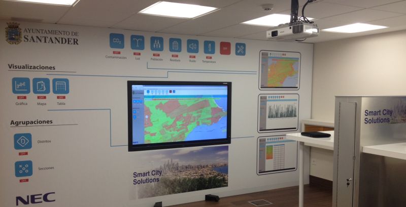 NEC desarrolla un proyecto de Smart City en Santander