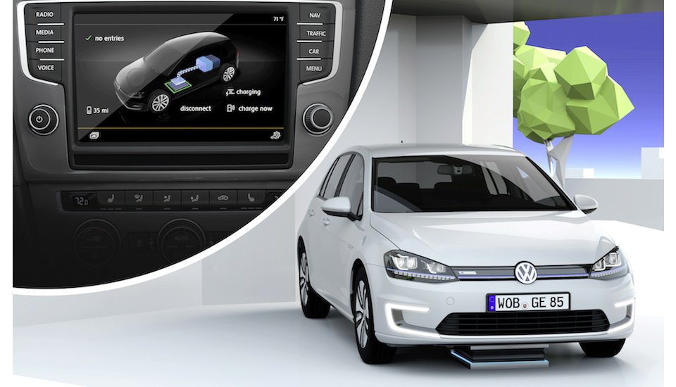 Volkswagen presenta un revolucionario sistema de carga de inducción para coches eléctricos