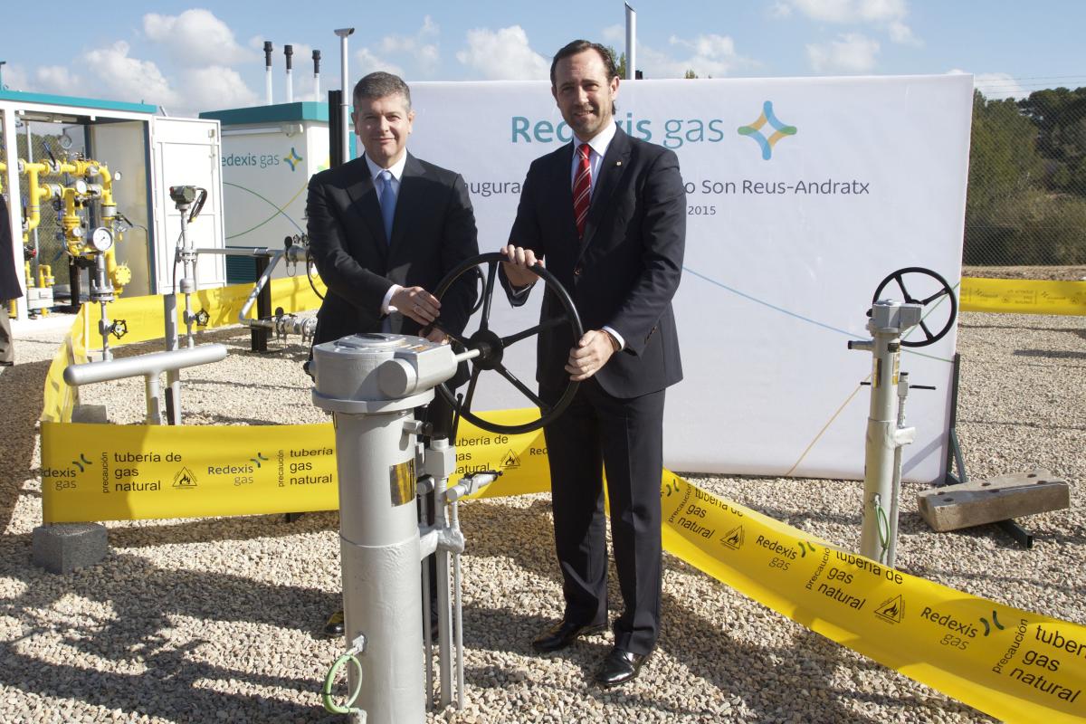 Redexis Gas inaugura el gasoducto más extenso de las Islas Baleares