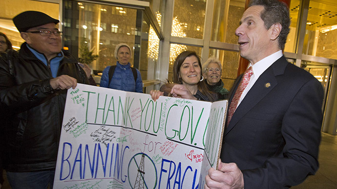 Nueva York, primer estado de EEUU que prohíbe el 'fracking' por cuestiones de salud pública