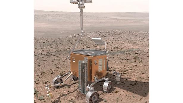 Las baterías de litio-ión de Saft proporcionan energía al robot Exomars en su misión al planeta rojo