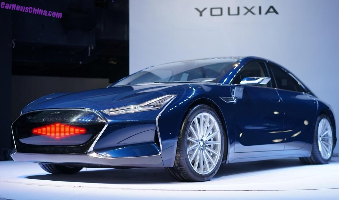 Youxia X, la copia china del Tesla Model S