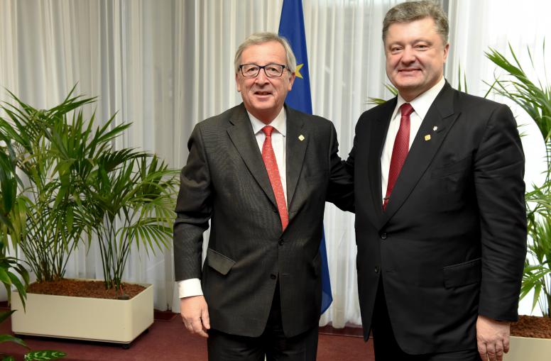 Juncker recibirá a Poroshenko en Bruselas el próximo jueves