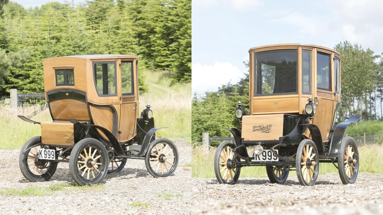 Un coche eléctrico de 110 años de historia ha sido vendido por 85.000 euros