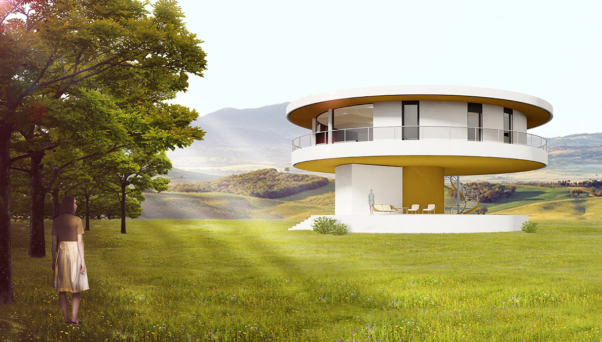 Sunhouse360º, la primera casa que gira sobre su eje para aprovechar la luz solar y ahorrar energía