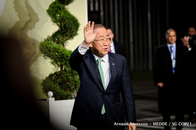 Ban Ki-moon asistirá mañana a la Eurocámara donde se ratificará el Acuerdo del Clima de París