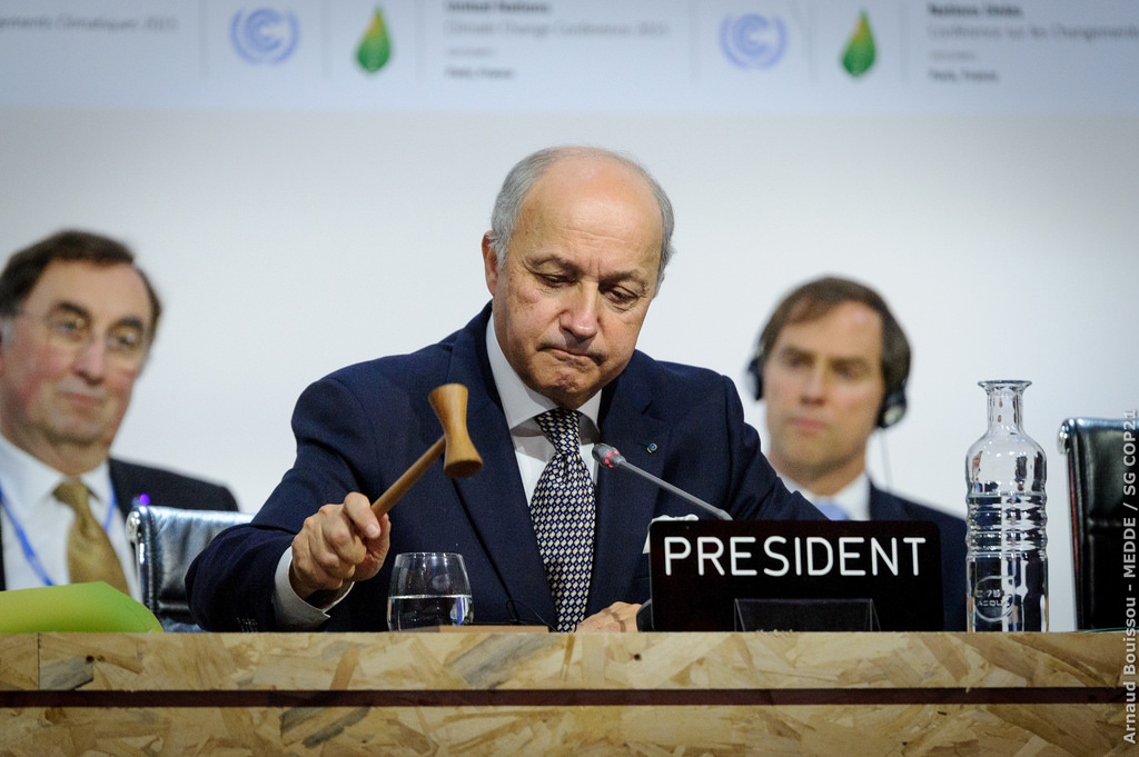 Laurent Fabius renuncia a la presidencia de la COP21