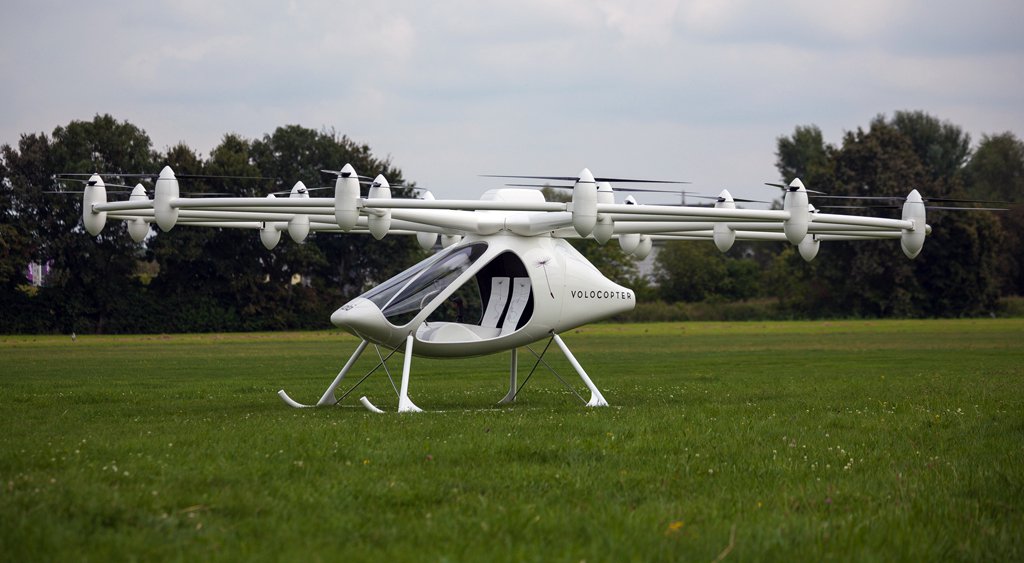 Volocopter VC200, el helicóptero eléctrico libre de emisiones