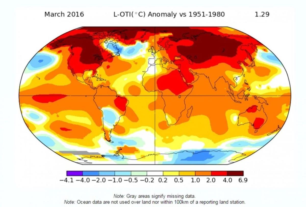 La temperatura del planeta puede subir 5 ó 6 grados hasta 2081