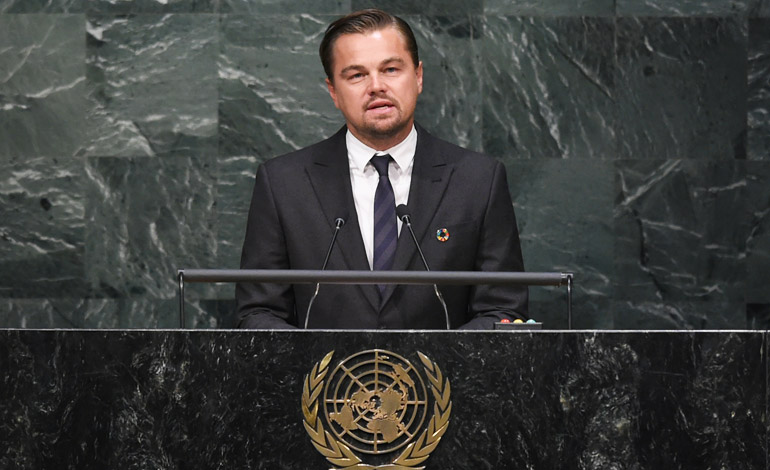 DiCaprio: un mundo 100% renovables costaría la cuarta parte de lo destinado a subvencionar combustibles fósiles