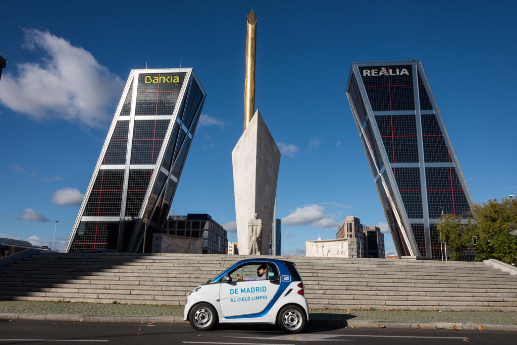 Car2Go eleva a 500 los vehículos eléctricos en Madrid tras la exitosa acogida de 53.000 usuarios