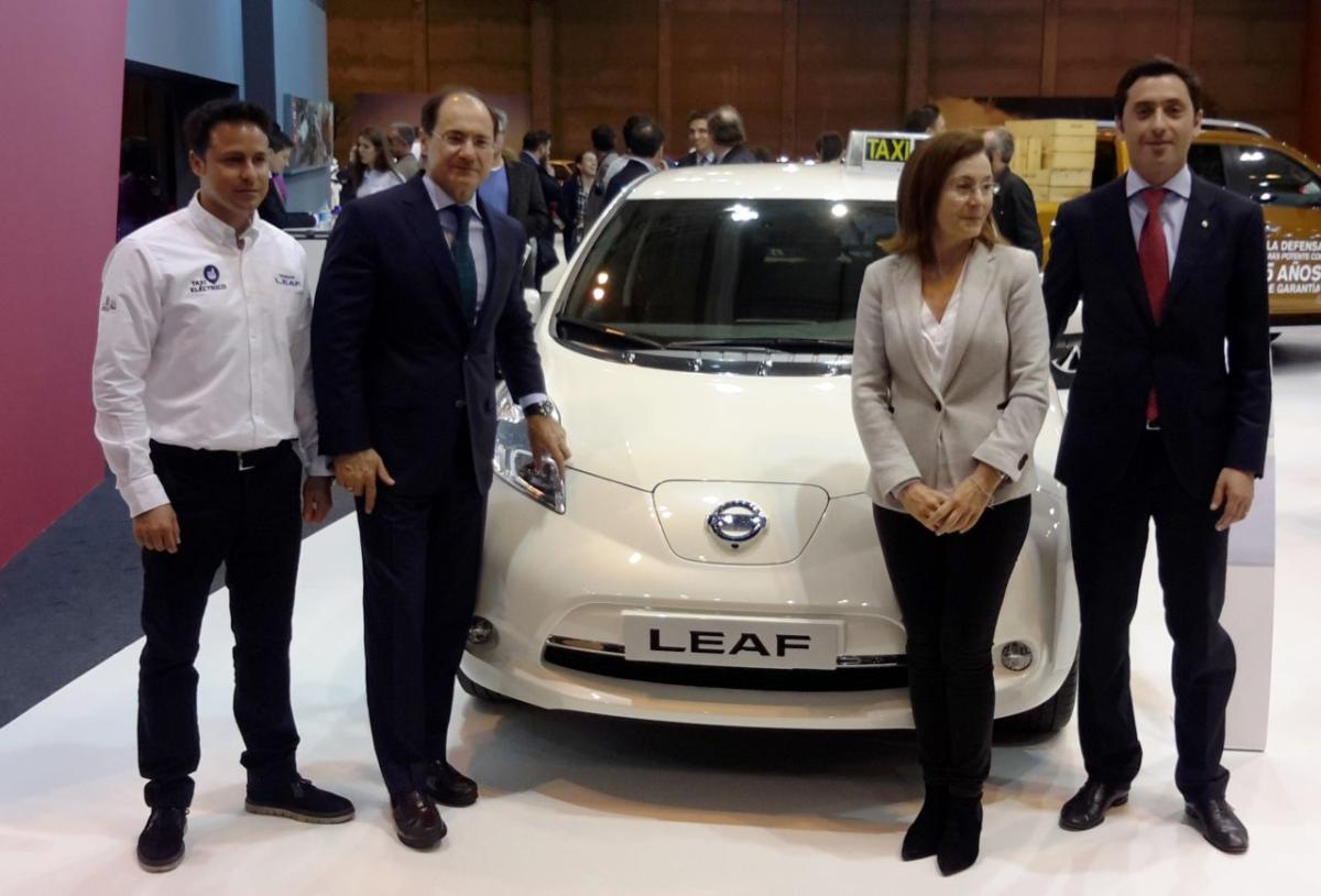 Nissan convierte a Madrid en la ciudad con más taxis eléctricos del mundo