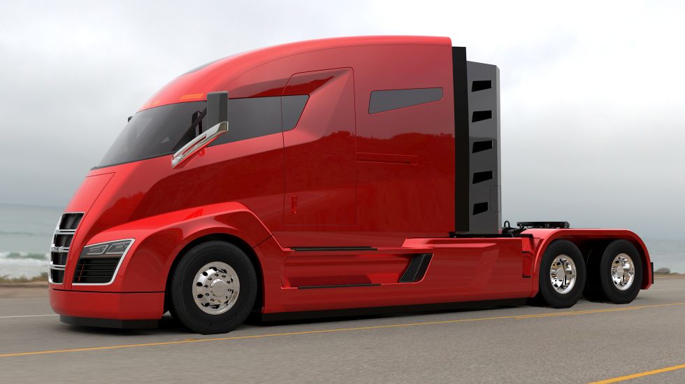 Nikola One, el Tesla de los camiones, con baterías, turbinas de gas y casi 2.000 Km de autonomía