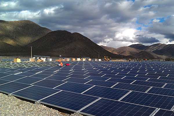 Jinko suministra 122 MW de módulos para la planta de Pattern Energy en Chile