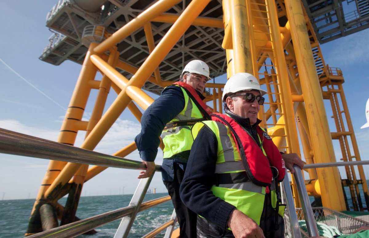 Iberdrola: "Estamos satisfechos de crear el mayor fabricante de aerogeneradores del mundo"