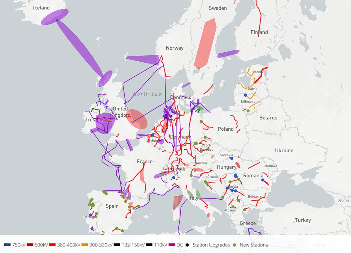 Europa necesita invertir 150.000 millones en infraestructuras eléctricas los próximos 15 años