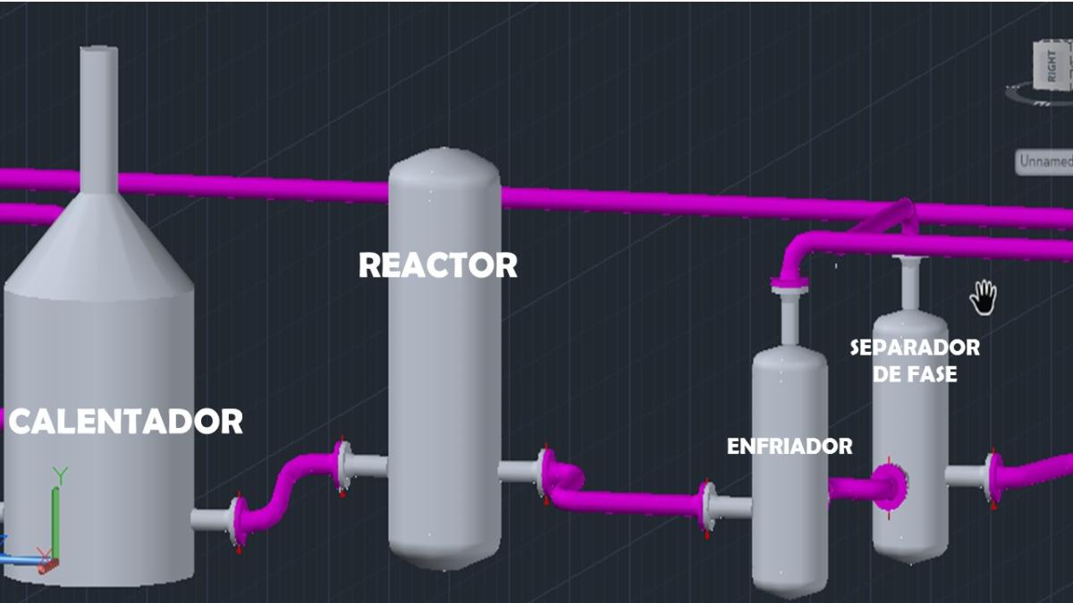 Desarrollan un reactor para obtener benceno de gas natural a gran escala