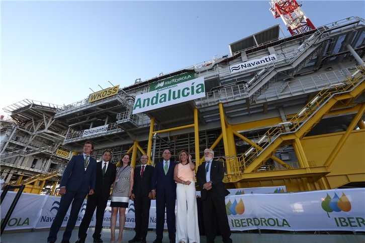 Navantia entrega a Iberdrola la subestación del parque eólico Wikinger