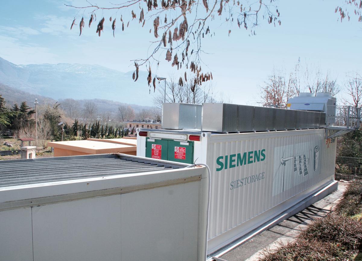 Siemens desarrolla un sistema que almacena energía renovable para poder reutilizarla