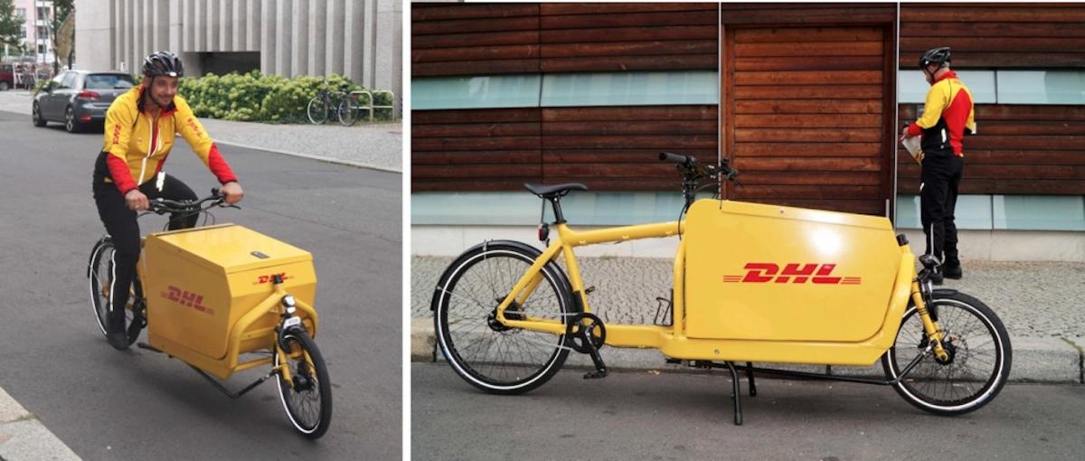 DHL distribuirá con una bicicleta eléctrica sus paquetes por el centro de Madrid