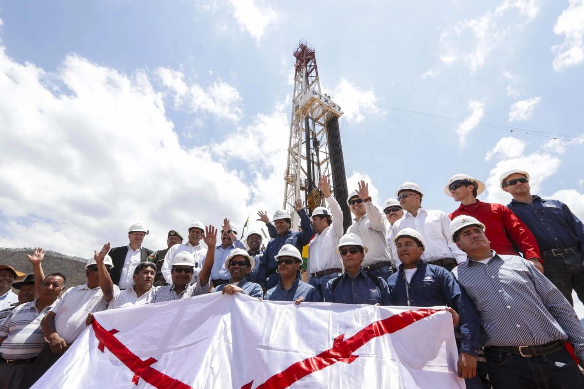 Repsol confirma a Evo Morales que ha hallado más gas del esperado en un pozo boliviano