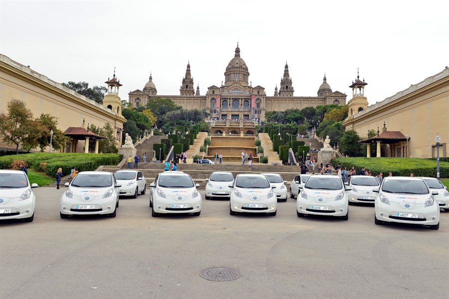 Seur utilizará 20 Nissan Leaf para una distribución ecológica en Barcelona