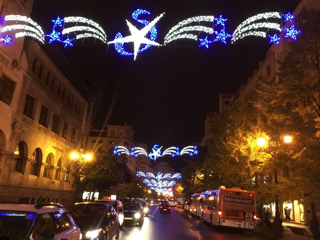 Un ayuntamiento de Cantabria instala un alumbrado navideño un 80% más barato en consumo