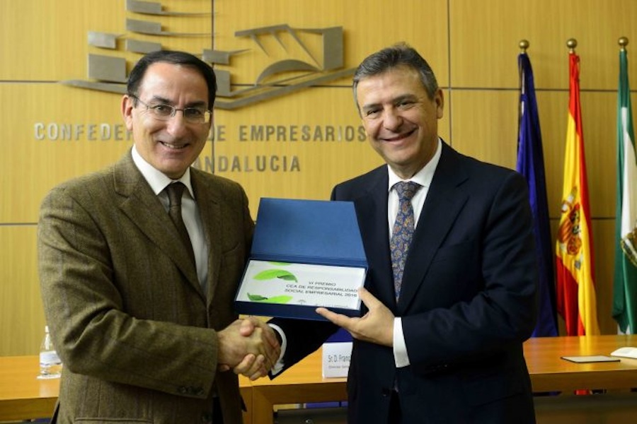 La patronal andaluza de empresarios reconoce a Endesa con el VI premio de responsabilidad social