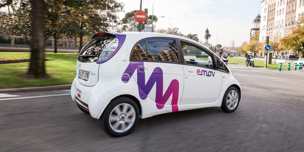 eMov, nuevo servicio de &#039;car sharing&#039; en Madrid con 500 vehículos eléctricos