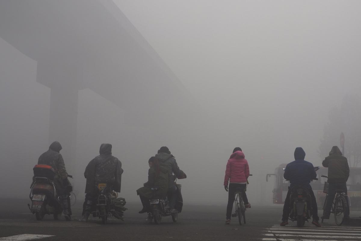 Shijiazhuang, la ciudad china que ha superado más de 100 veces el límite de polución de la OMS