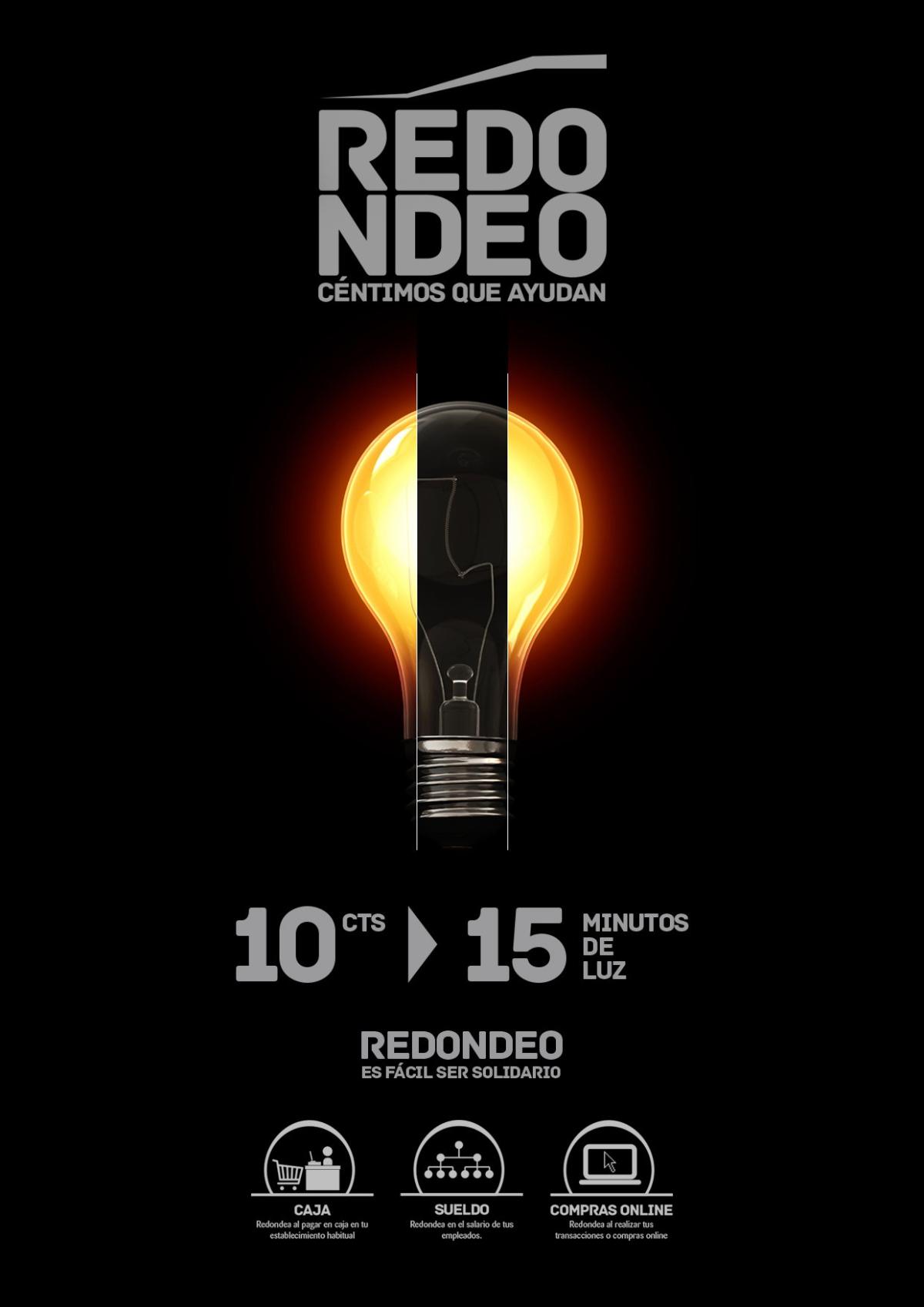 Una comercializadora ofrece a sus clientes la posibilidad de redondear sus facturas de la luz para combatir la pobreza energética