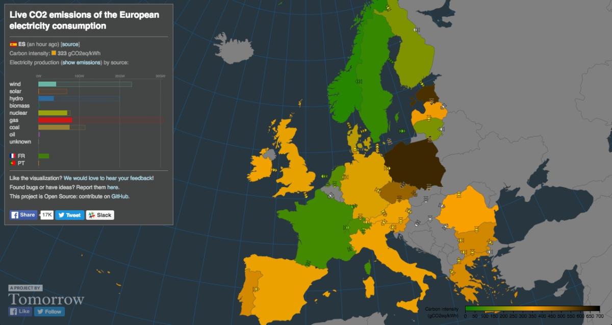 Europa, atrapada en una espiral de altos precios de la electricidad: Bélgica y Francia, en más de 200 euros MWh