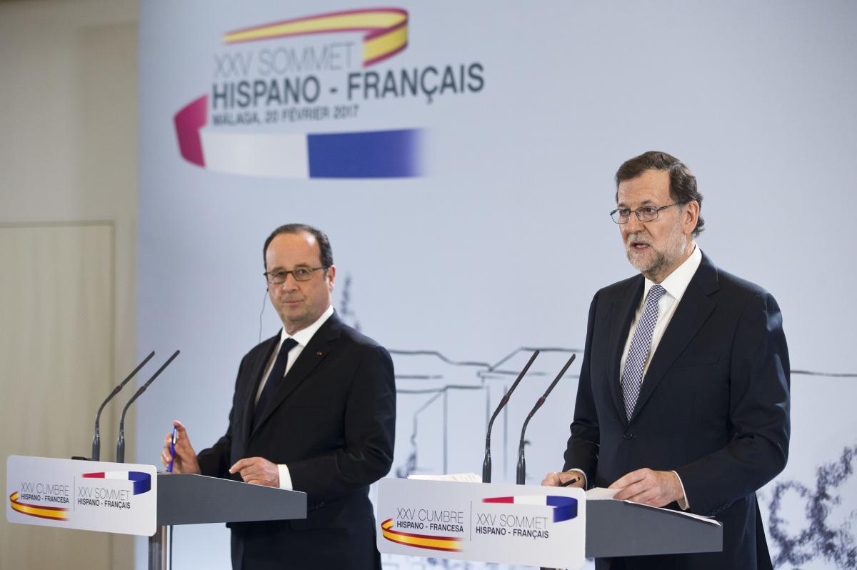 Rajoy destaca el compromiso de España y Francia en avanzar en los proyectos de interconexión eléctrica