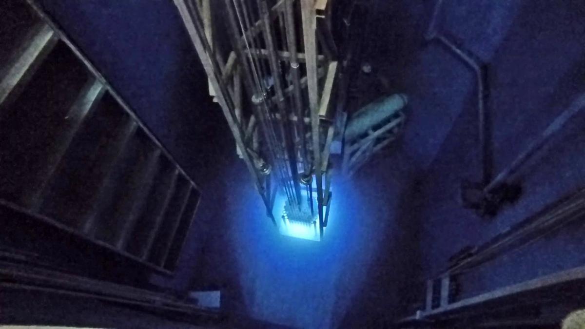 Así es el impresionante vídeo del encendido de un reactor nuclear grabado con una GoPro