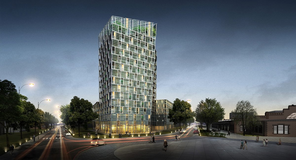 Smart Green Tower, el edificio verde que es capaz de producir energía para todo el barrio