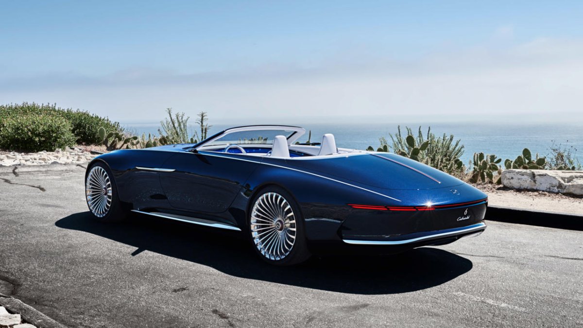 Mercedes-Maybach Cabriolet 6, el biplaza eléctrico que quita el sentido