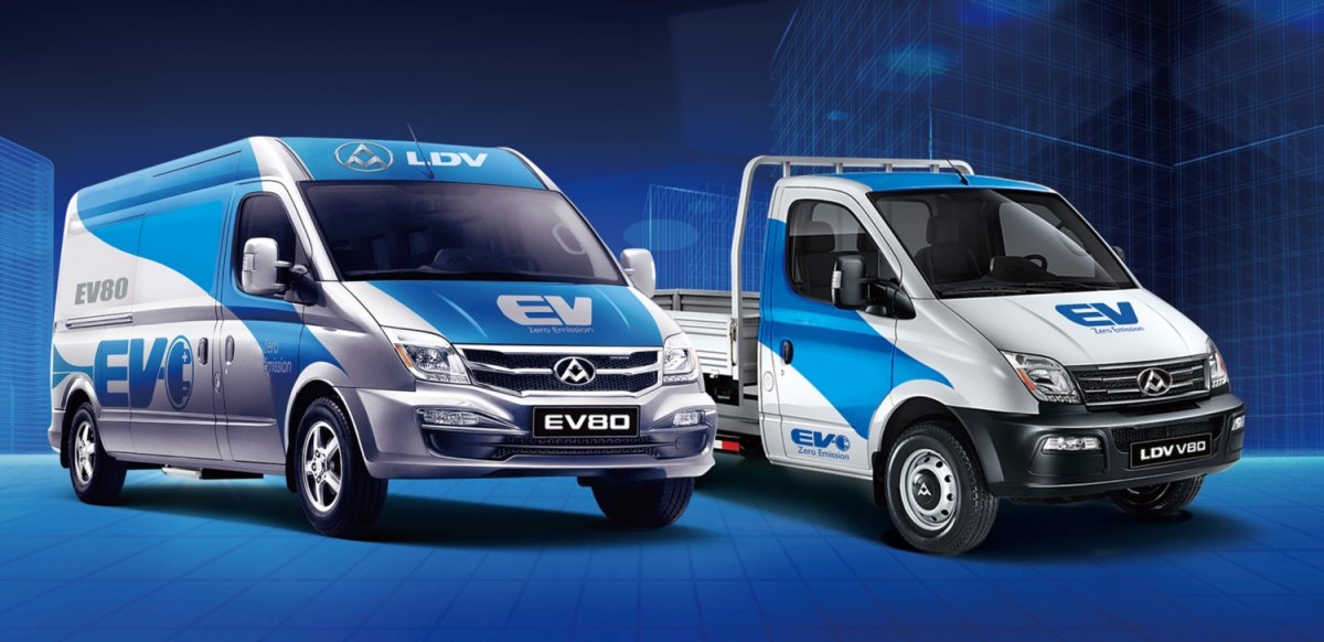 La china Maxus entrega las primeras unidades de la furgoneta eléctrica EV80 en Europa