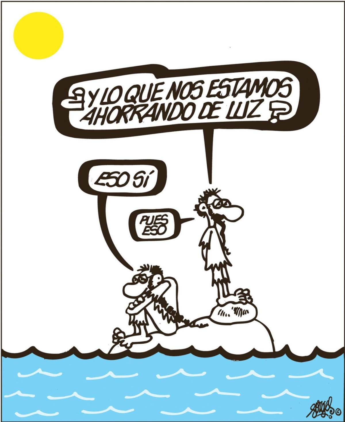 Las mejores viñetas de Forges sobre energía