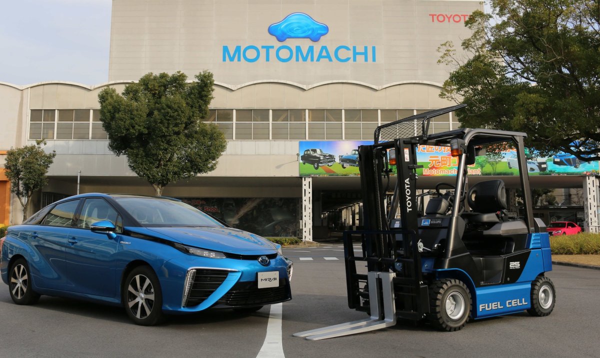 Toyota utilizará más de 170 carretillas elevadoras de hidrógeno en sus plantas de producción en 2020