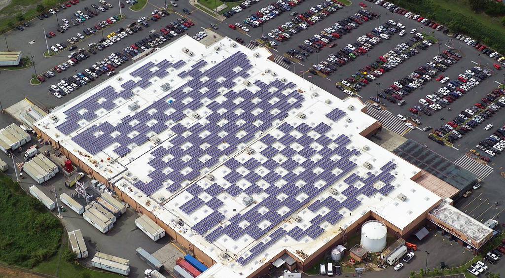 El gigante Walmart comprará parques eólicos e instalará sistemas solares para ser un 50% renovable en 2025