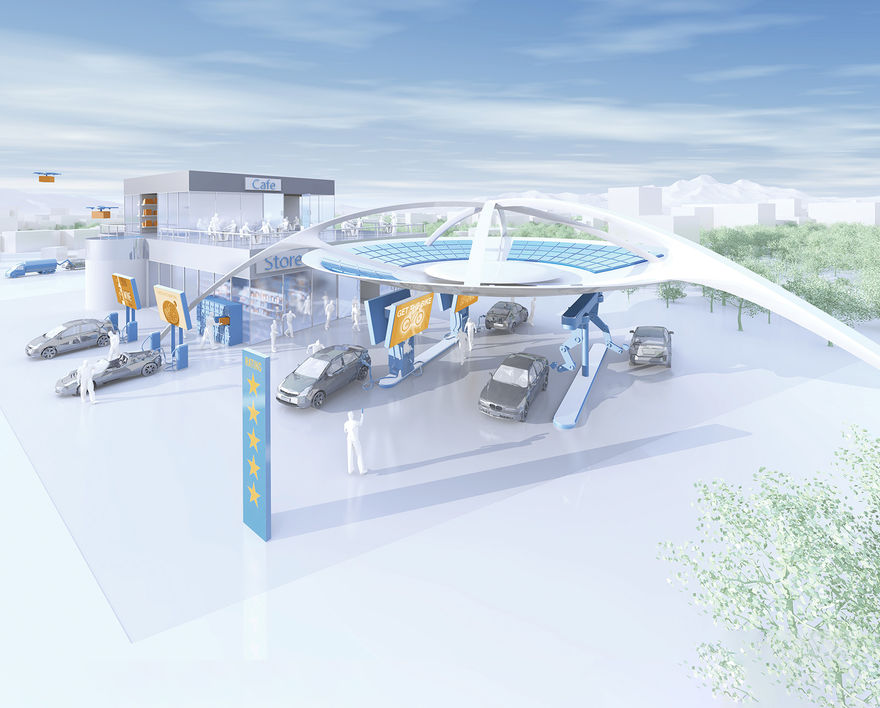 Así será la gasolinera del futuro: se comunicará con el automóvil y los conductores