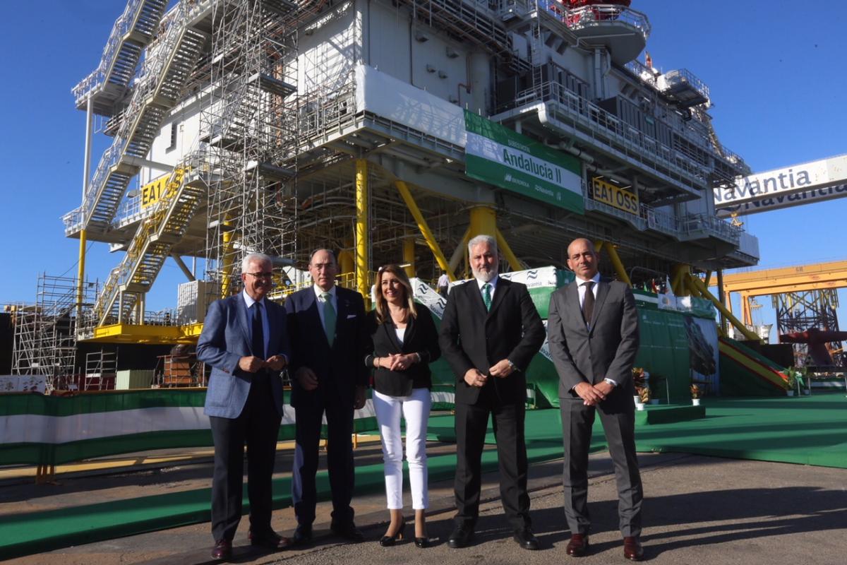 Navantia entrega a Iberdrola la subestación Andalucía II para el parque eólico marino East Anglia One en Reino Unido