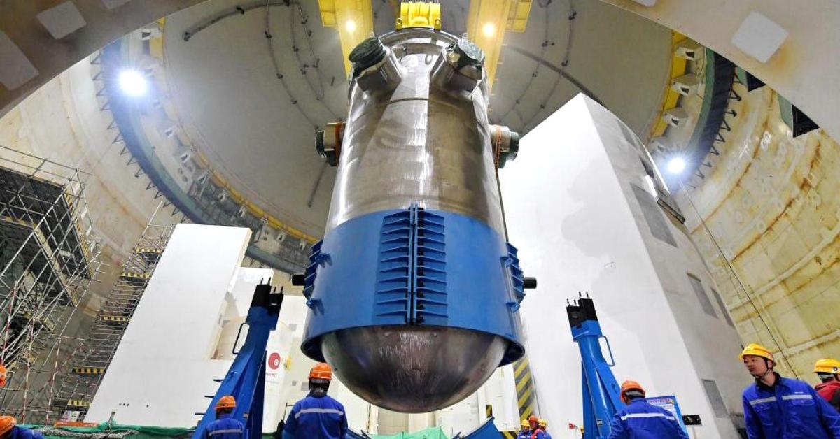 China conecta el primer reactor nuclear AP1000 en todo el mundo