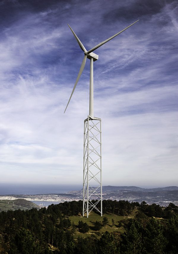 Nabrawind llevará su torre eólica hasta los 200 metros tras captar financiación del Plan Horizonte 2020 de la UE