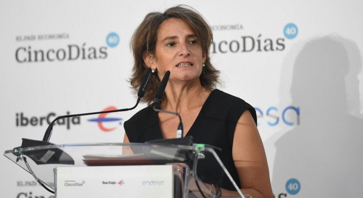 Teresa Ribera, sobre la nuclear: " Va cayendo pero todavía espaciada en el tiempo por razones múltiples, incluidas las técnicas"