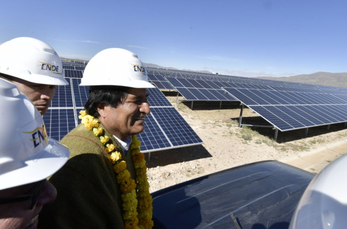 Bolivia inaugura su mayor planta de renovables: una central fotovoltaica de 60 MW