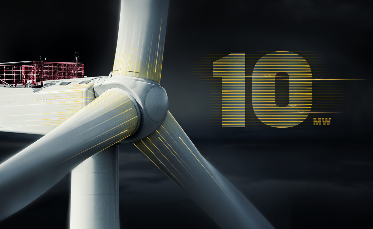 MHI Vestas lanza la primera turbina eólica de 10 MW de la historia